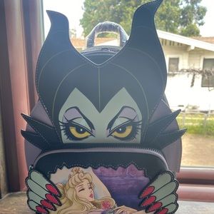 Loungefly maleficent mini backpack